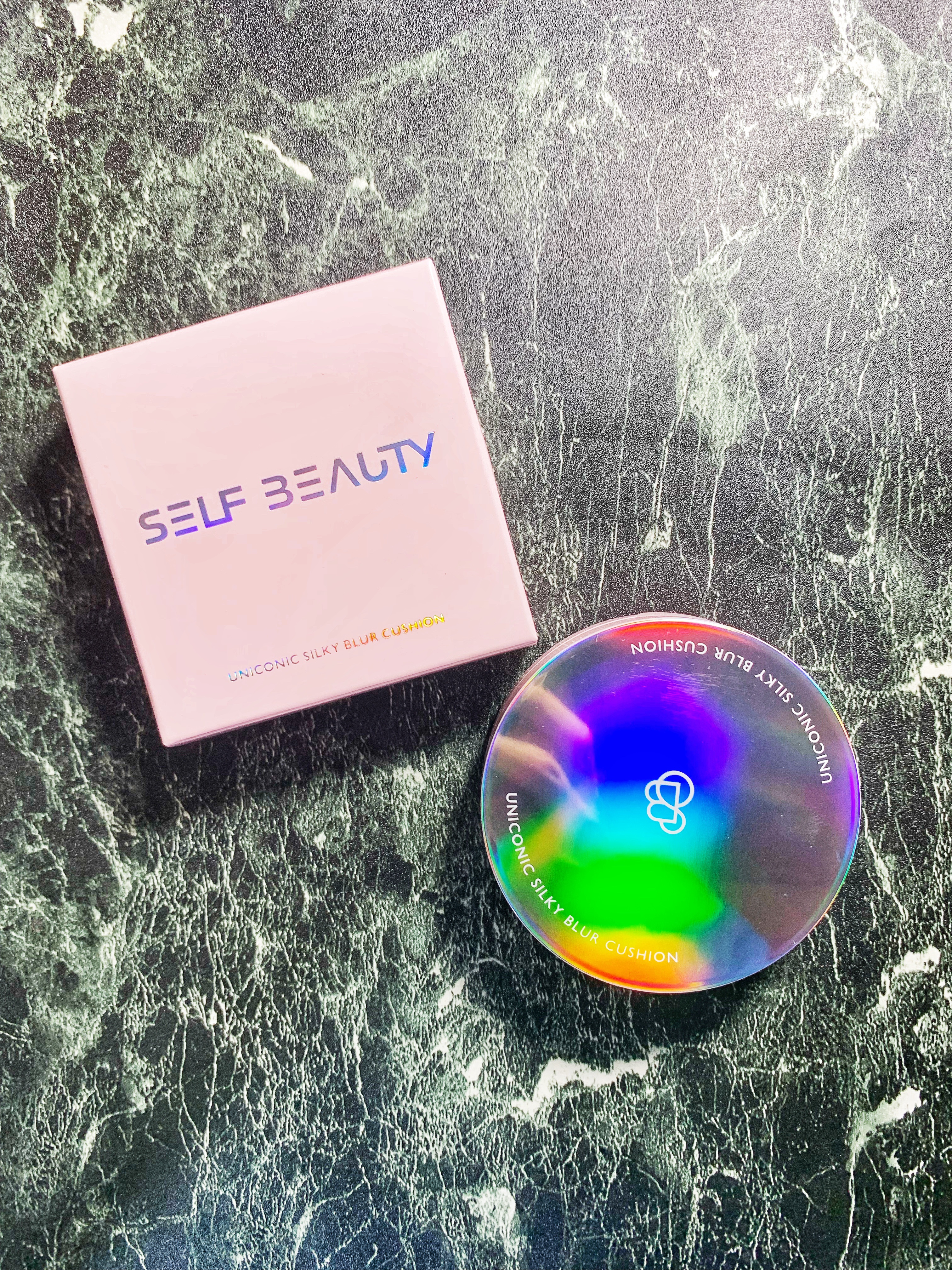 シルキーブラークッション/SELF BEAUTY/クッションファンデーションを使ったクチコミ（1枚目）