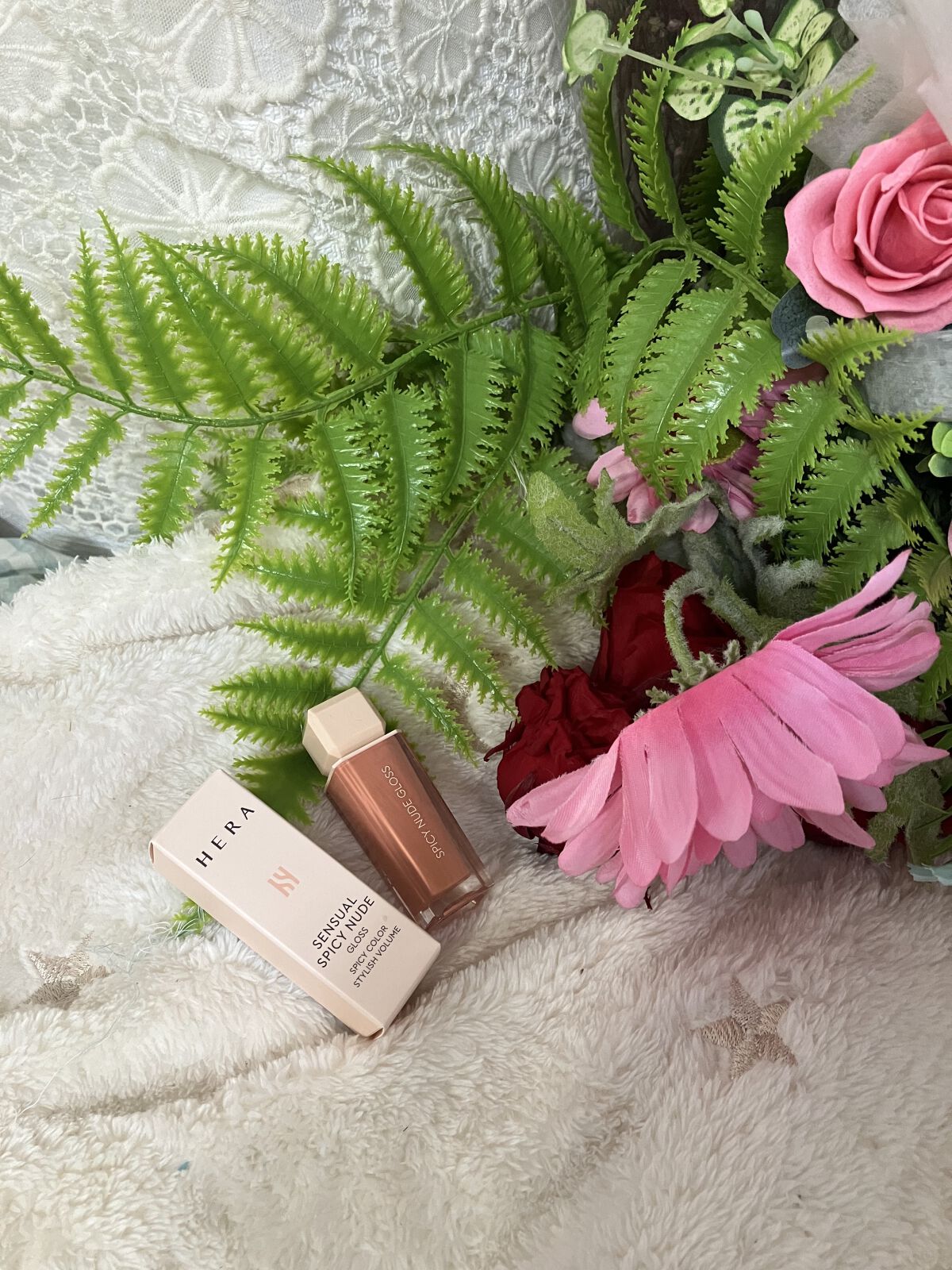 センシュアルスパイシーヌードグロス/HERA/リップグロスを使ったクチコミ（1枚目）