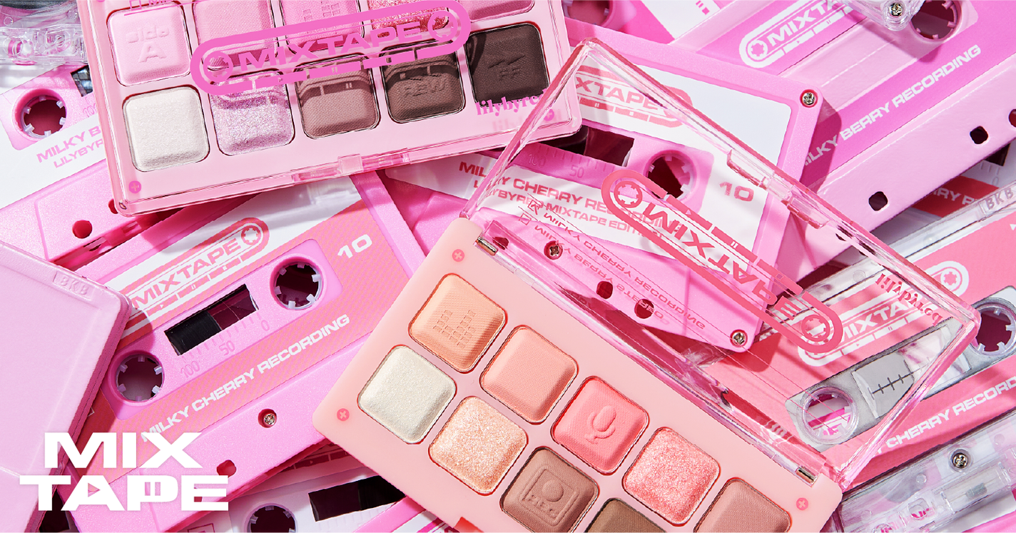 lilybyredからカセットテープをモチーフにした平成レトロな新作コスメが登場!の画像