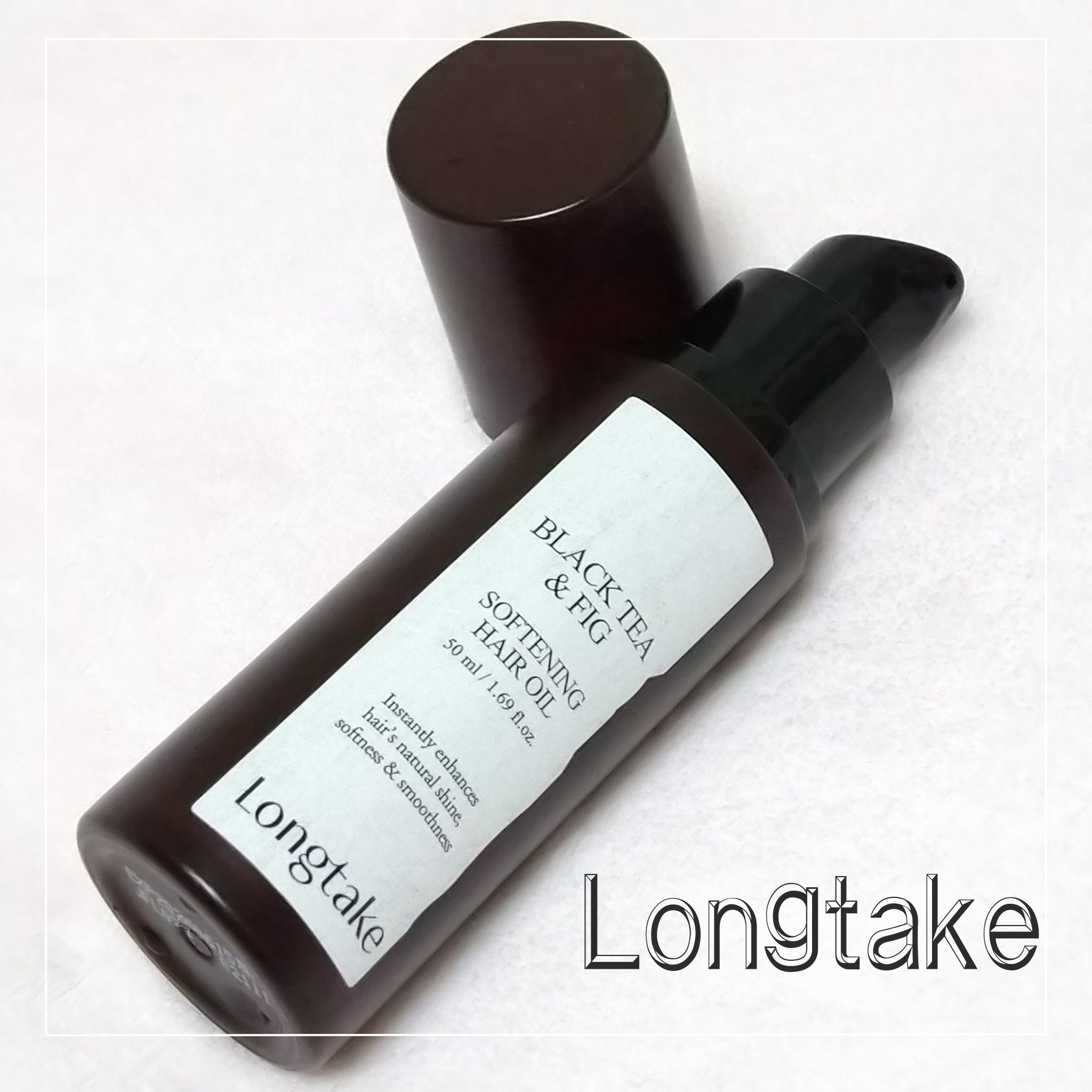BLACK TEA & FIG SOFTENING HAIR OIL/Longtake/ヘアオイルを使ったクチコミ（1枚目）