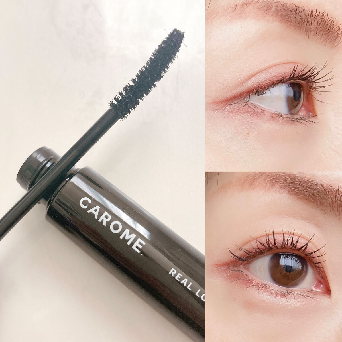 リアルロングマスカラ/CAROME./マスカラを使ったクチコミ（3枚目）