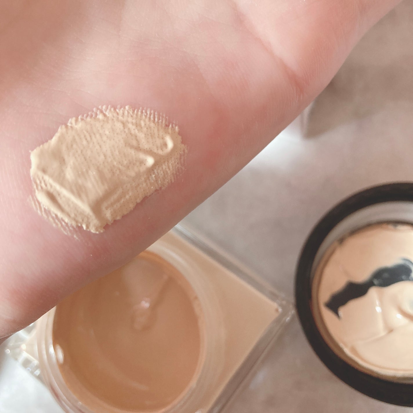 アンリミテッド ケア セラムイン クリーム ファンデーション/shu uemura/クリーム・エマルジョンファンデーションを使ったクチコミ(5枚目)