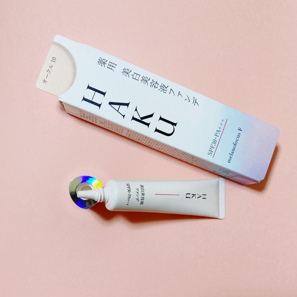 薬用 美白美容液ファンデ/HAKU/クリーム・エマルジョンファンデーションを使ったクチコミ（2枚目）