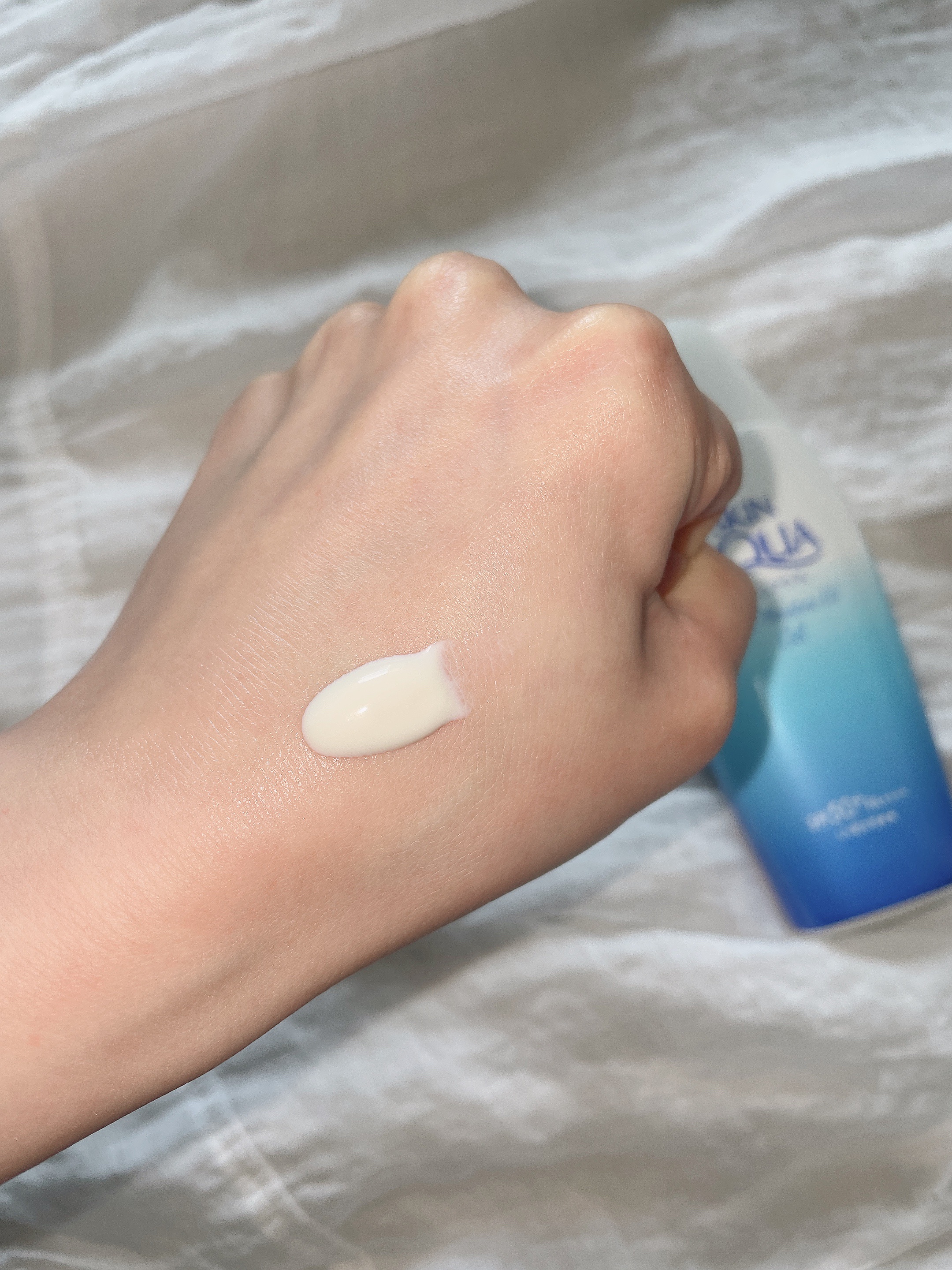 スキンアクア スーパーモイスチャージェル/スキンアクア/日焼け止めジェルを使ったクチコミ（3枚目）