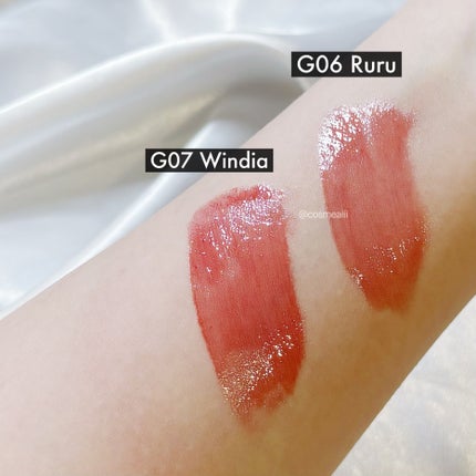 オールライトムードグローティント G06 Ruru/フォレンコス/リップティントを使ったクチコミ(3枚目)