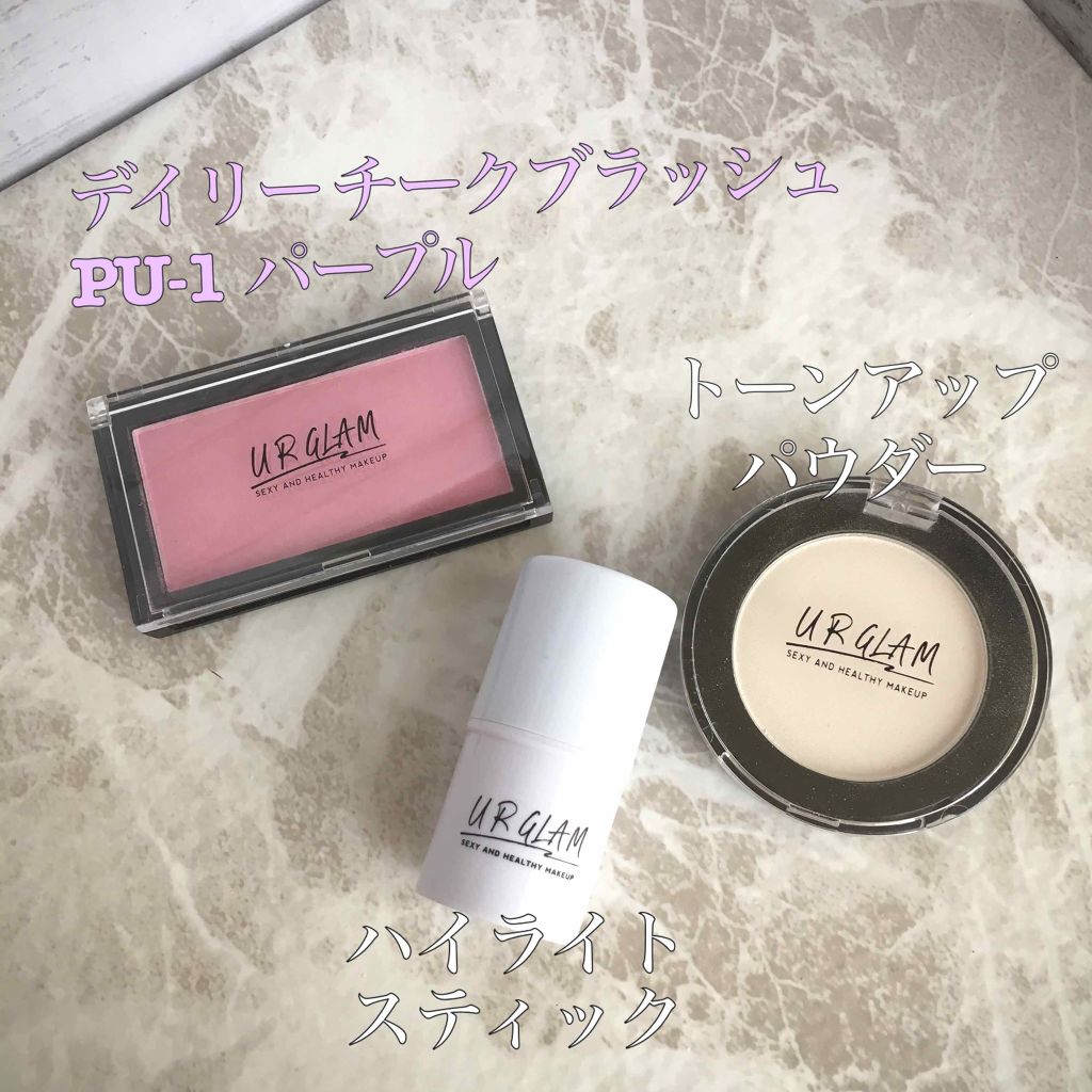 UR GLAM　DAILY CHEEK BLUSH/U R GLAM/パウダーチークを使ったクチコミ（1枚目）