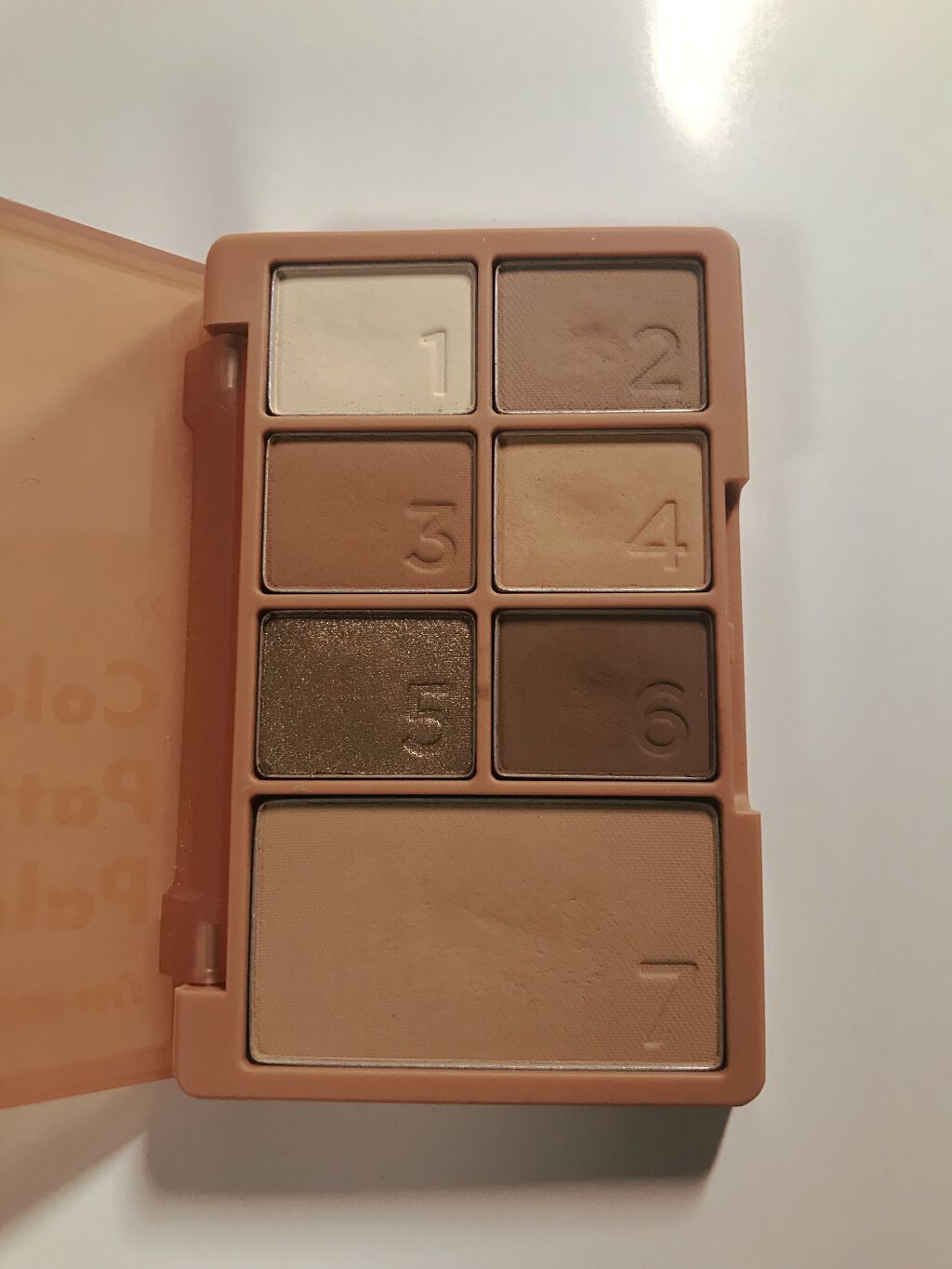 カラーパターンパレット 003 サンドパターン/i’m meme/マルチパレットを使ったクチコミ（2枚目）