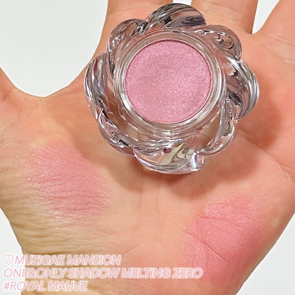 ワンアンドオンリーシャドウ/MUZIGAE MANSION/単色アイシャドウを使ったクチコミ(2枚目)