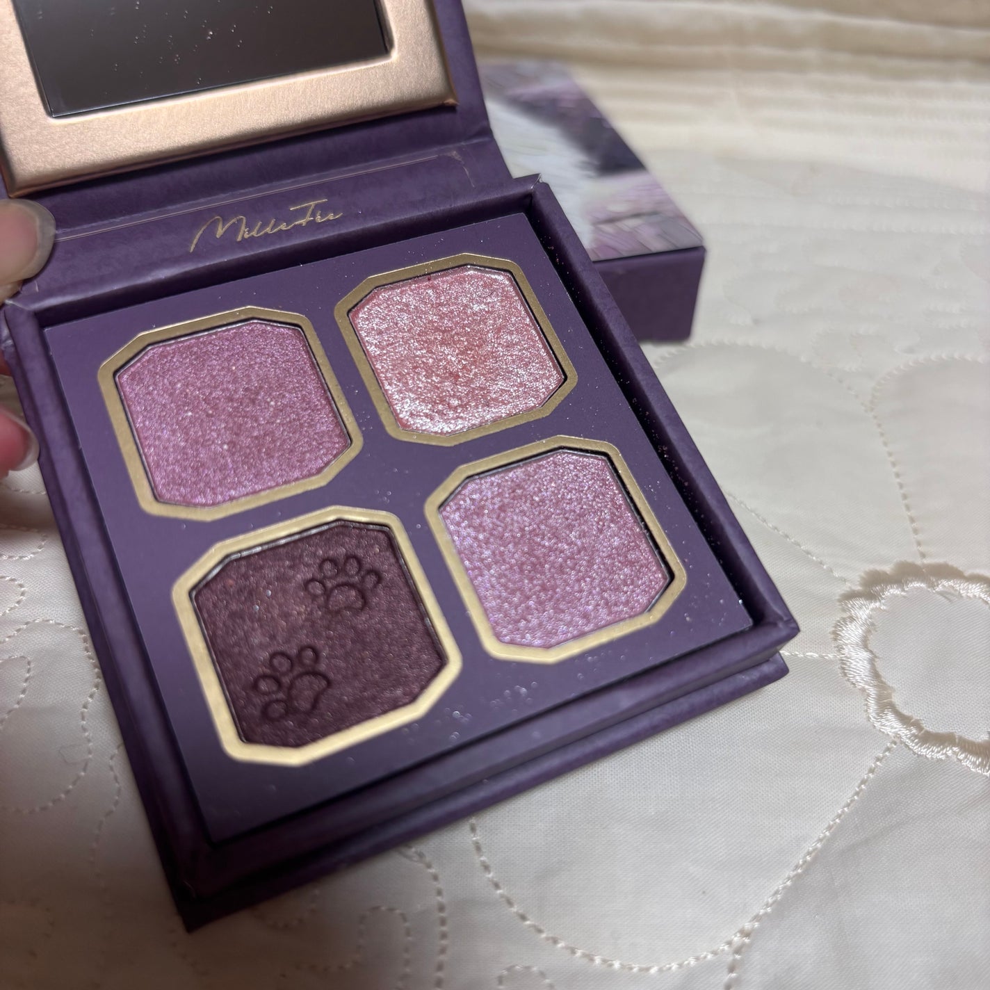 マイキティアイパレット/MilleFée/アイシャドウパレットを使ったクチコミ(3枚目)