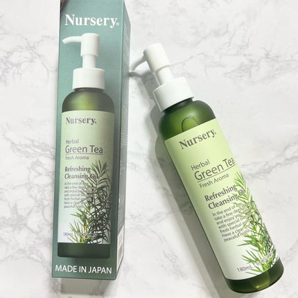 リフレッシングクレンジングオイル ハーバルグリーンティー/Nursery(ナーセリー)/オイルクレンジングを使ったクチコミ(4枚目)