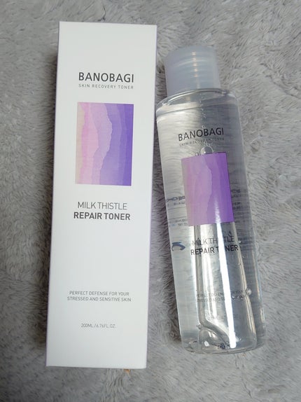 ミルクシスル リペアトナー/BANOBAGI/化粧水を使ったクチコミ(1枚目)