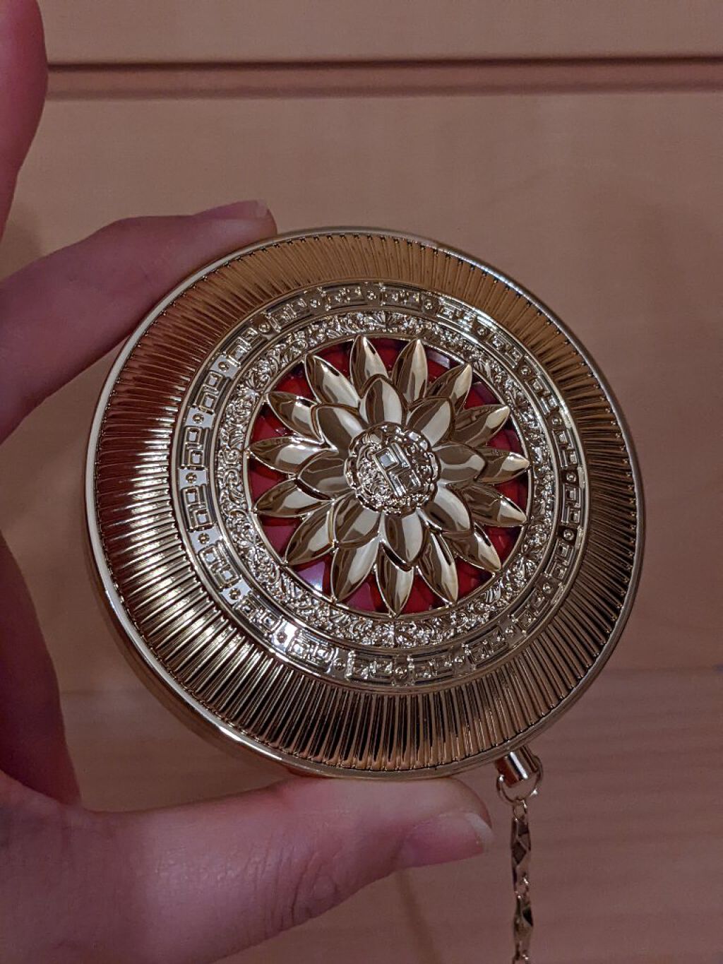 ZEESEAｘ正宮御品　「盛唐酔夢」シリーズ　丹酔金箔　牡丹チークシャッドパレット/ZEESEA/パウダーチークを使ったクチコミ（3枚目）