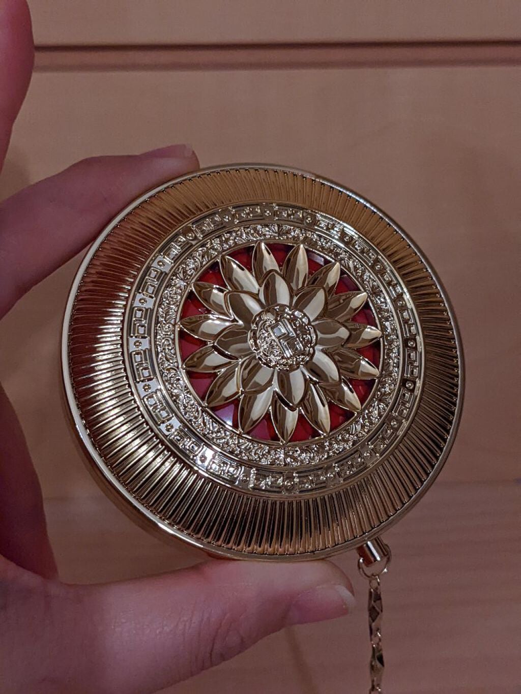 ZEESEAx正宮御品 「盛唐酔夢」シリーズ 丹酔金箔 牡丹チークシャッドパレット/ZEESEA/パウダーチークを使ったクチコミ(3枚目)