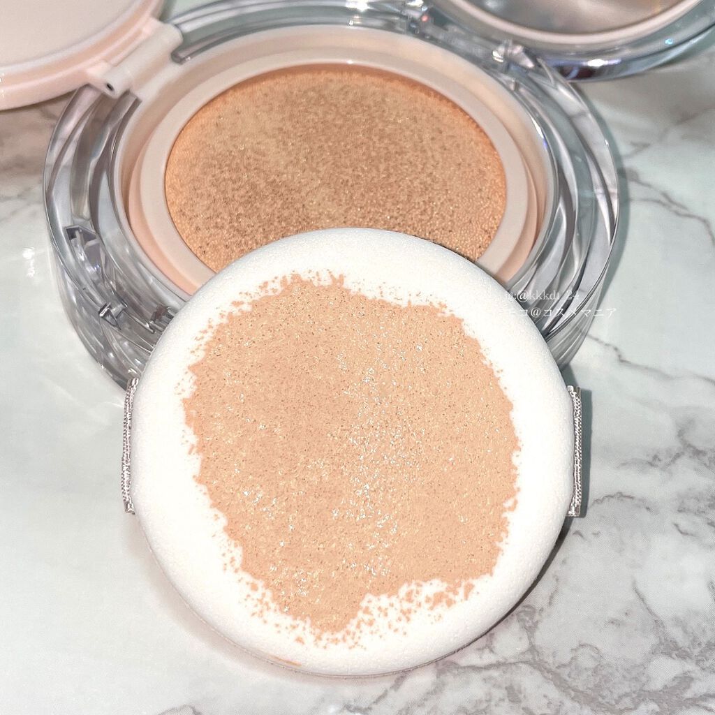 スキンチューンヴィーガンカバークッション/AMUSE/クッションファンデーションを使ったクチコミ(5枚目)