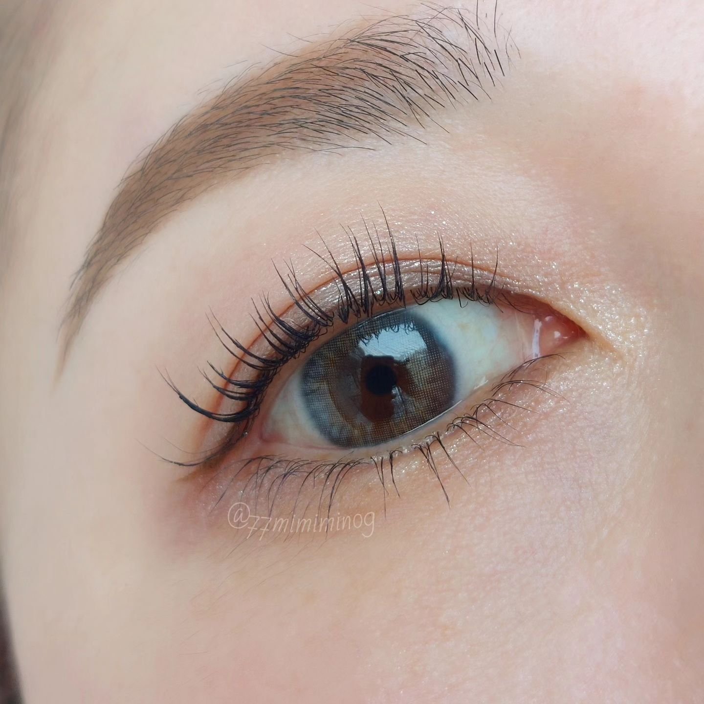 エクストラロング カラーマスカラ 01 ブルーブラック/Amplitude/マスカラを使ったクチコミ（2枚目）