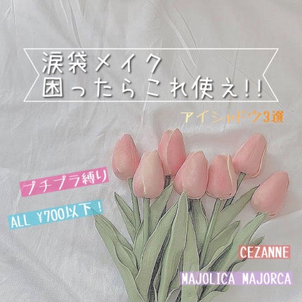トーンアップアイシャドウ/CEZANNE/アイシャドウパレットを使ったクチコミ(1枚目)
