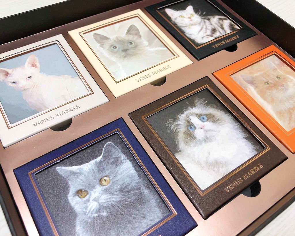 Venus Marble アイシャドウキャットシリーズ/Venus Marble/アイシャドウパレットを使ったクチコミ(1枚目)