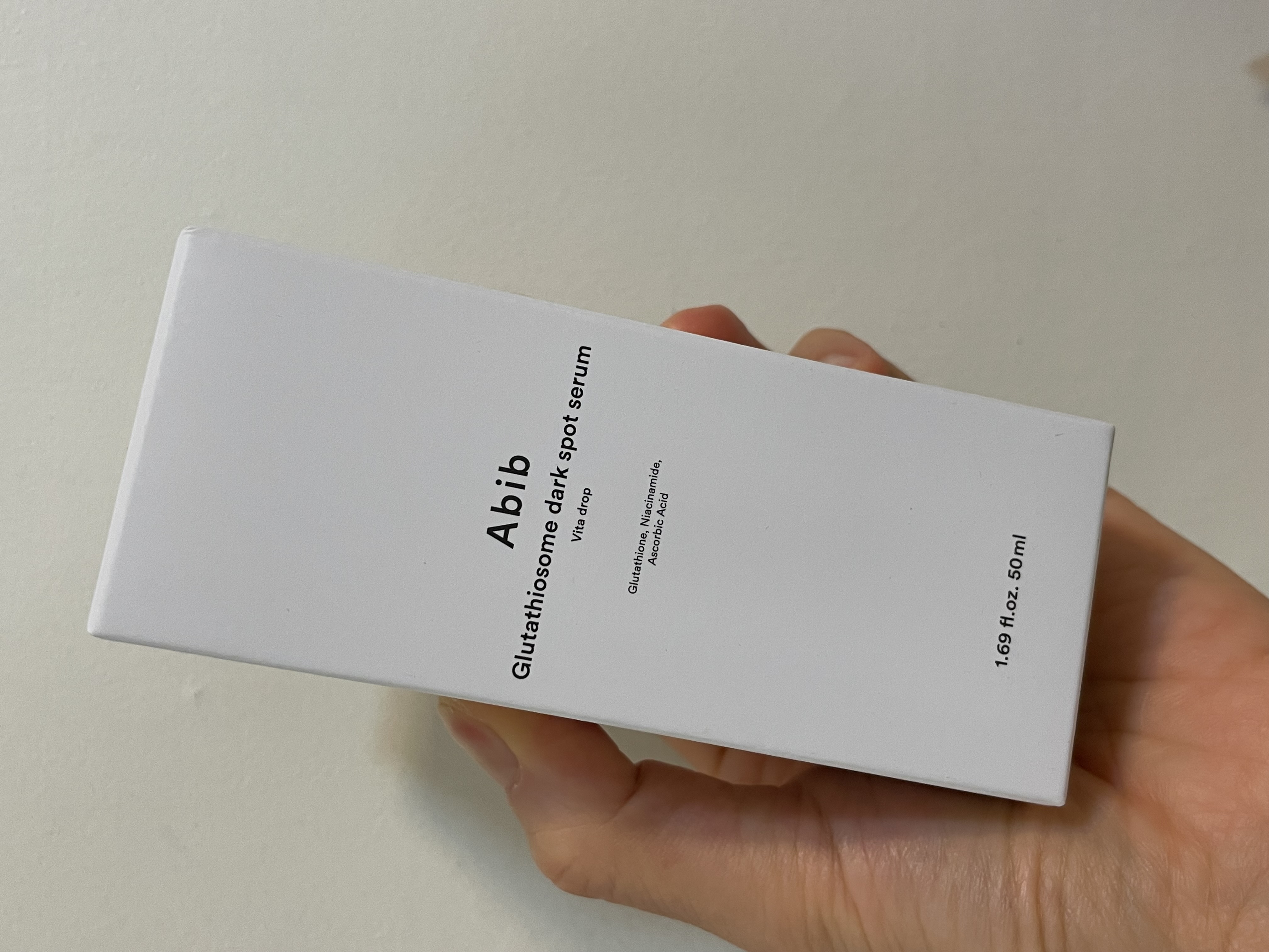 弱酸性pHシートマスク  グルタチオンソームフィット/Abib /シートマスク・パックを使ったクチコミ（1枚目）