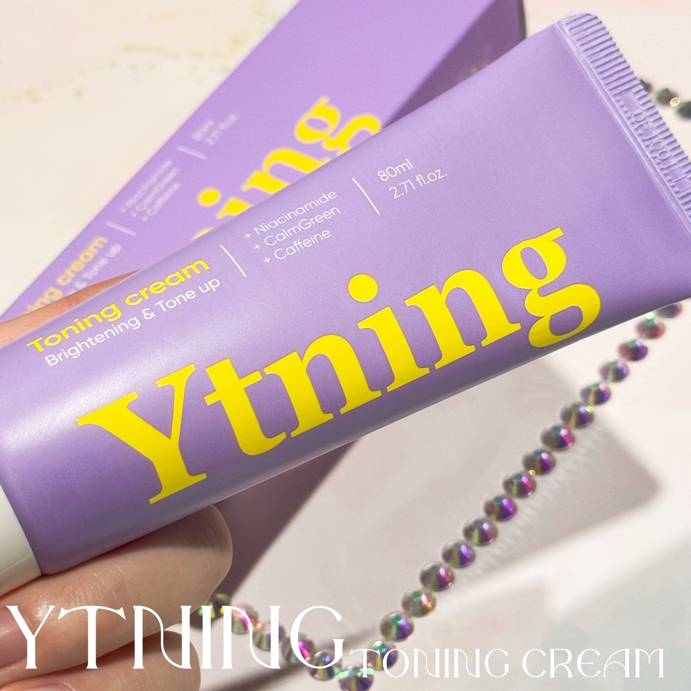 ワイトニング 美白ボディークリーム/Ytning/ボディクリームを使ったクチコミ(2枚目)