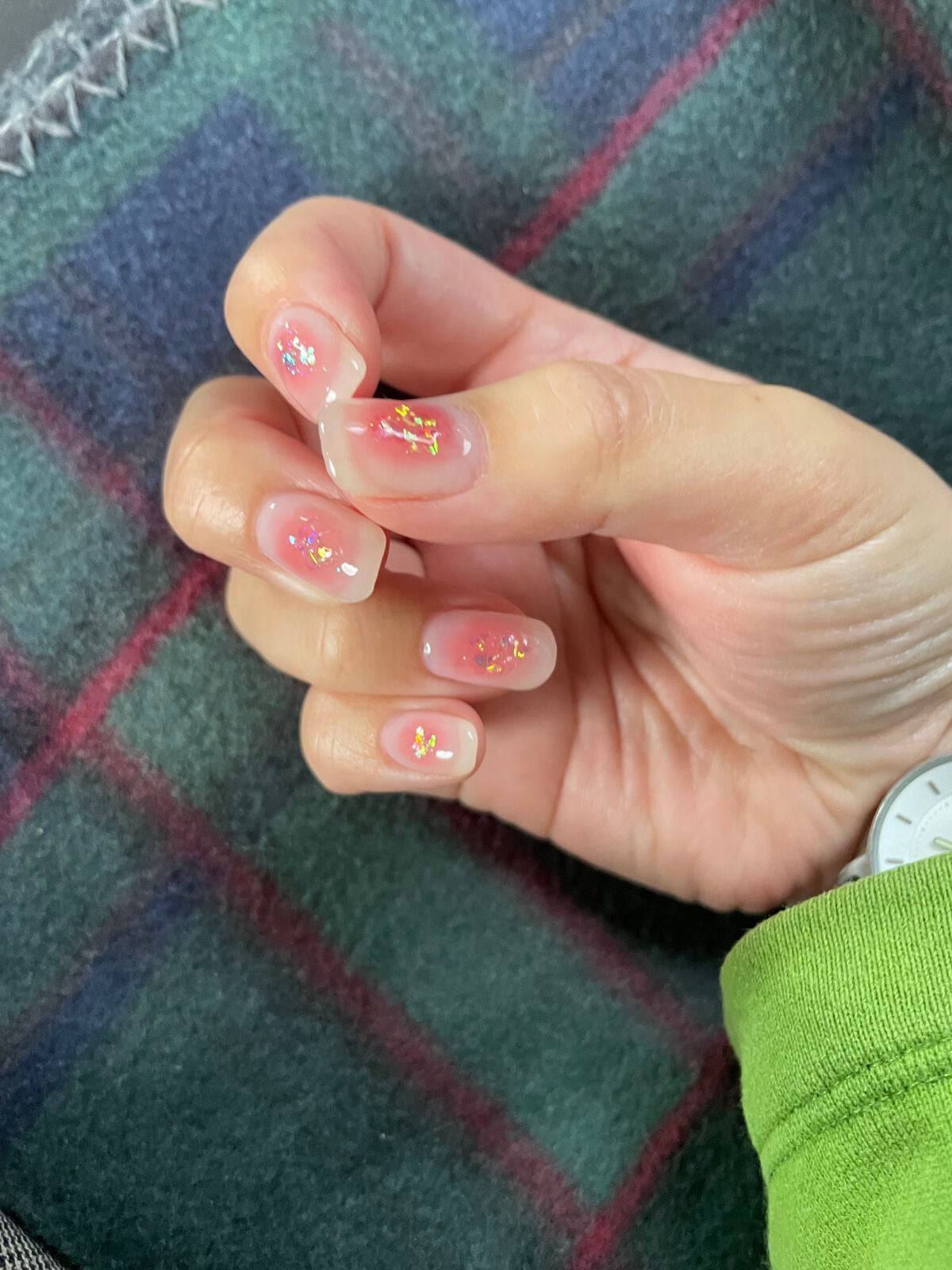 とうたちゃん(*'ω' *) on LIPS 「最初ネイル💅チークネイルに興味があってチャレンジ‼️✨#チーク..」(1枚目)