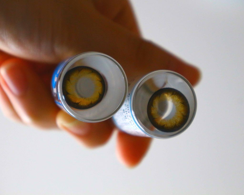 ViVi Ring 1Month ブラウン/OLENS/カラーコンタクトレンズを使ったクチコミ（1枚目）