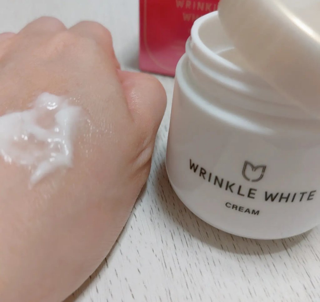 薬用リンクルホワイトクリーム/明色/フェイスクリームを使ったクチコミ（2枚目）