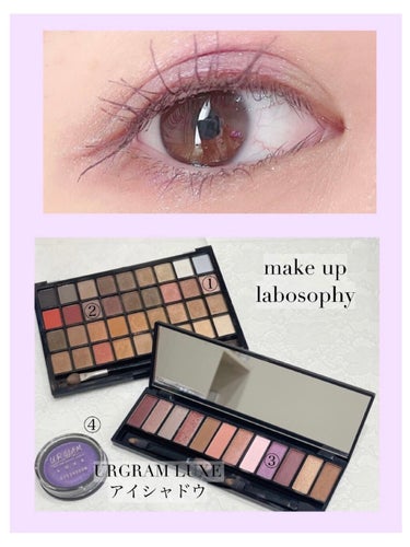 UR GLAM LUXE　12 COLORS EYESHADOW PALLET/U R GLAM/アイシャドウパレットを使ったクチコミ（2枚目）