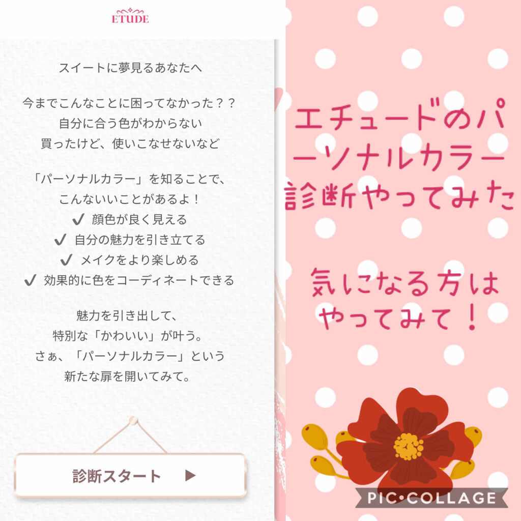 パーソナルカラー診断/ETUDE/その他を使ったクチコミ（1枚目）