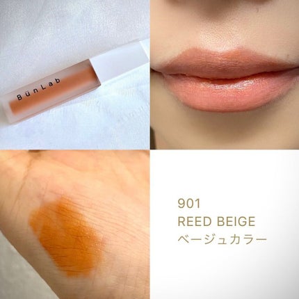 カラーウェイベルベットリップティント/BUNLAB/リップティントを使ったクチコミ(5枚目)