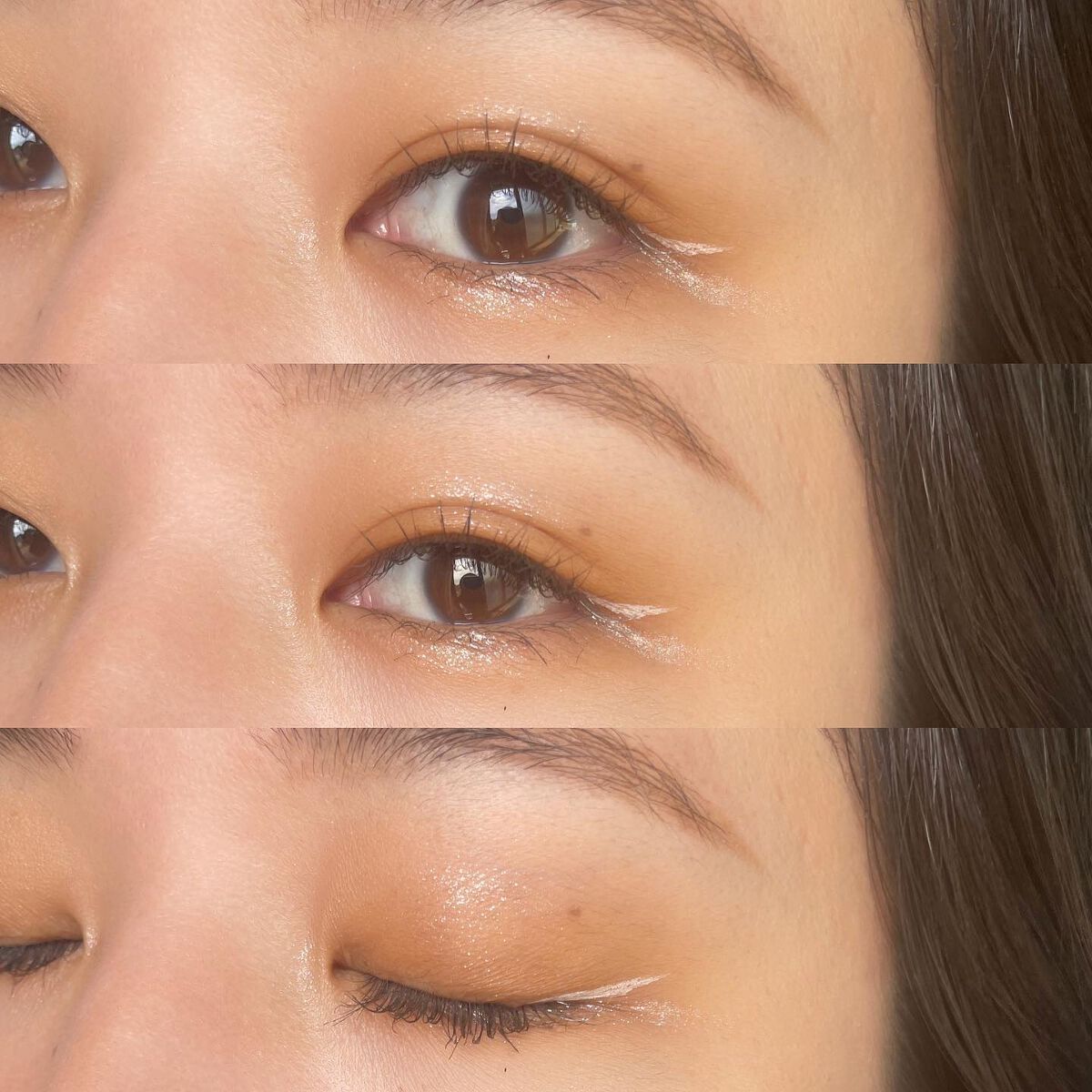 EYE OPENING LINER/UZU BY FLOWFUSHI/リキッドアイライナーを使ったクチコミ（3枚目）