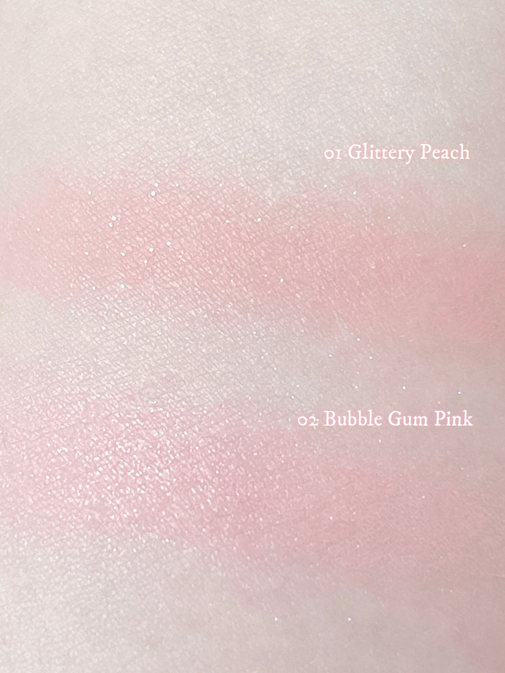 パステルクッションブラッシャー 01 グリッタリーピーチ/THE FACE SHOP/パウダーチークを使ったクチコミ（2枚目）