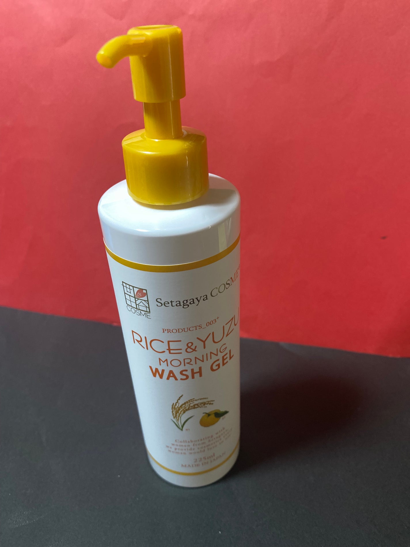 ライス&ゆずモーニングウォッシュジェル/世田谷コスメ/その他洗顔料を使ったクチコミ(1枚目)