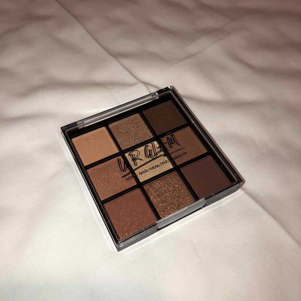 UR GLAM BLOOMING EYE COLOR PALETTE/U R GLAM/アイシャドウパレットを使ったクチコミ(1枚目)