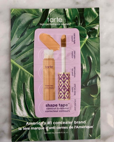 shape tape contour concealer/tarte/コンシーラーを使ったクチコミ（2枚目）