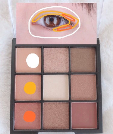 UR GLAM　BLOOMING EYE COLOR PALETTE/U R GLAM/アイシャドウパレットを使ったクチコミ（2枚目）