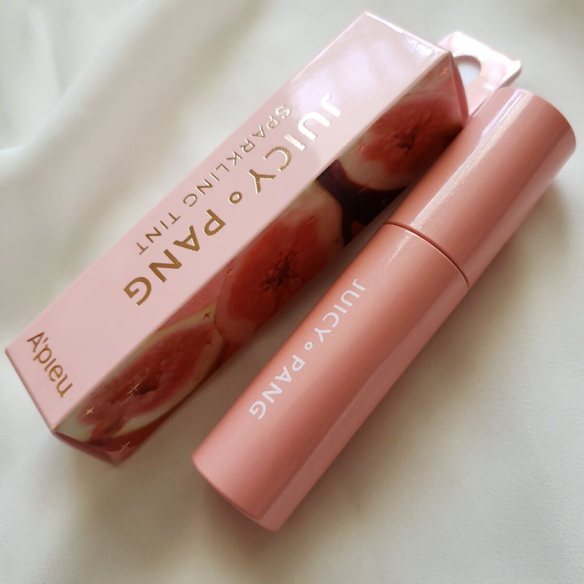 アピュー ジューシーパン スパークリングティント/A’pieu/口紅を使ったクチコミ（1枚目）