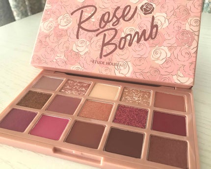 プレイカラーアイパレット ローズボム/ETUDE/アイシャドウパレットを使ったクチコミ(2枚目)