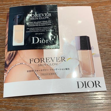 【旧】ディオールスキン フォーエヴァー フルイド グロウ/Dior/リキッドファンデーションを使ったクチコミ（1枚目）