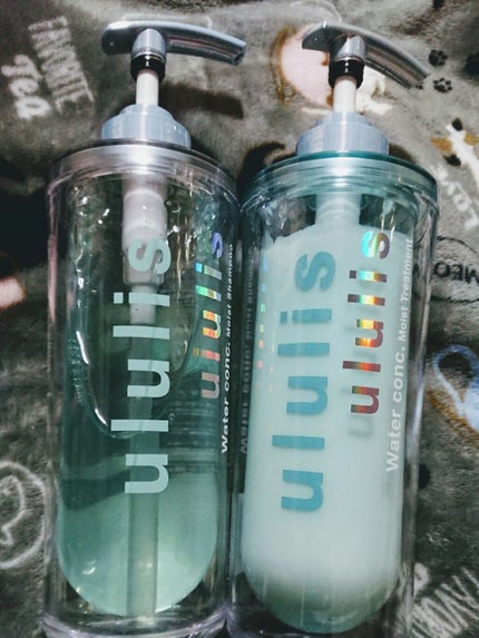 ウォーターコンク モイストシャンプー/ヘアトリートメント/ululis/市販シャンプーを使ったクチコミ(1枚目)