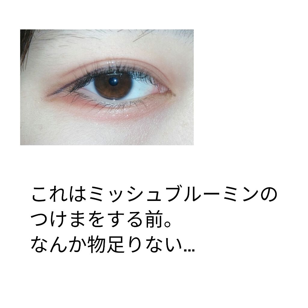 ミッシュブルーミン 3Dアイラッシュライン/ミッシュブルーミン/つけまつげを使ったクチコミ(2枚目)