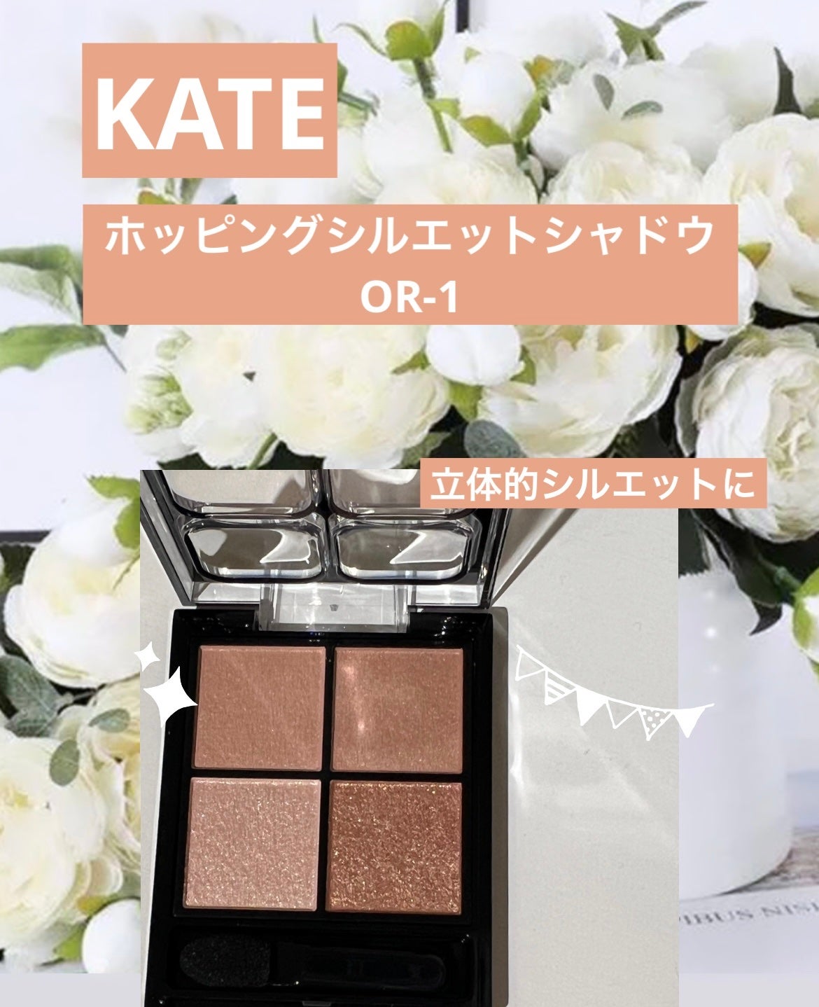 ケイト ポッピングシルエットシャドウ/KATE/アイシャドウパレットを使ったクチコミ(1枚目)