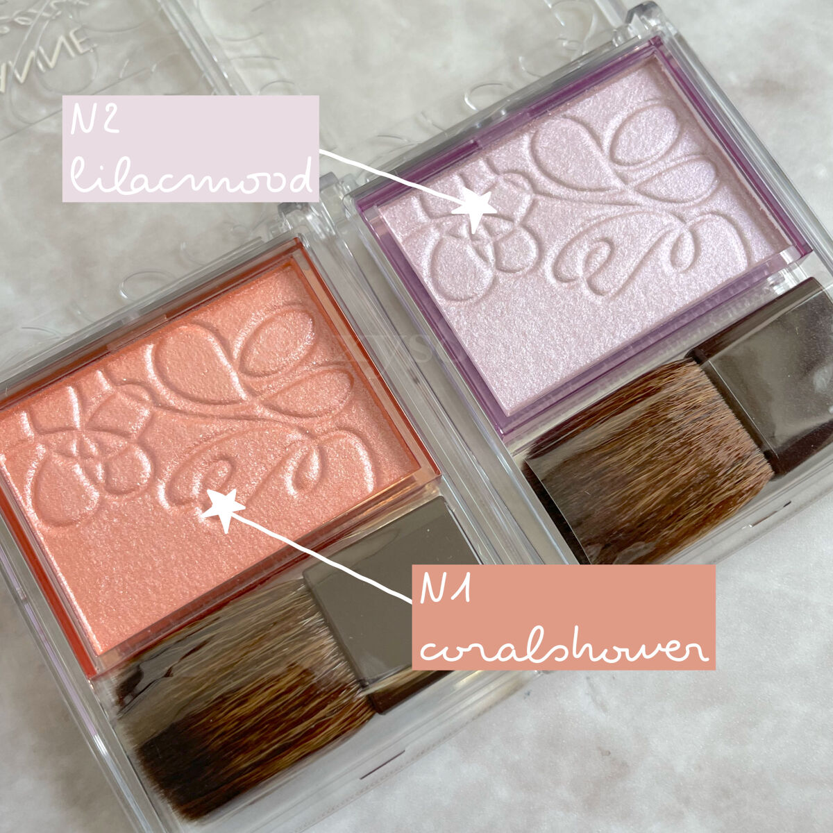 パールグロウニュアンサー/CEZANNE/パウダーハイライトを使ったクチコミ（2枚目）