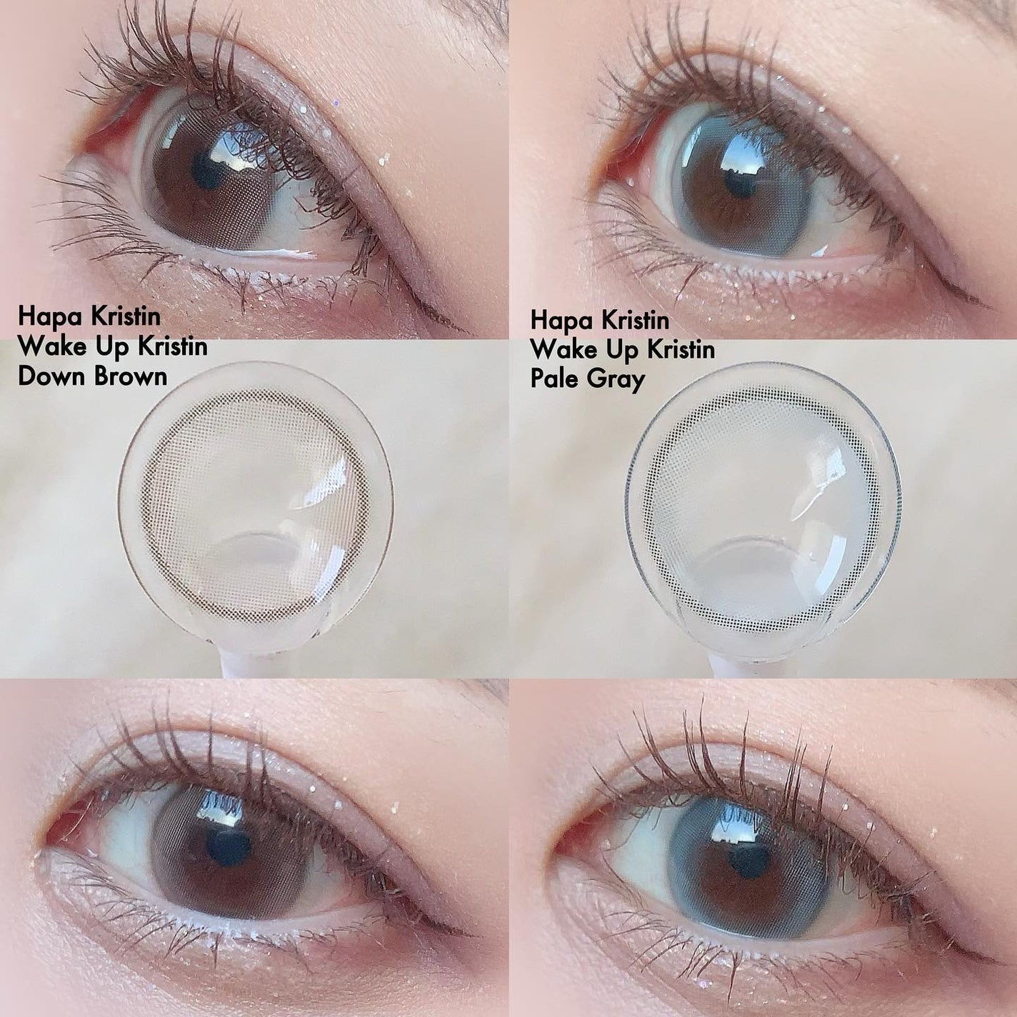 Wake Up Kristin/Hapa kristin/1ヶ月(1MONTH)カラコンを使ったクチコミ(4枚目)