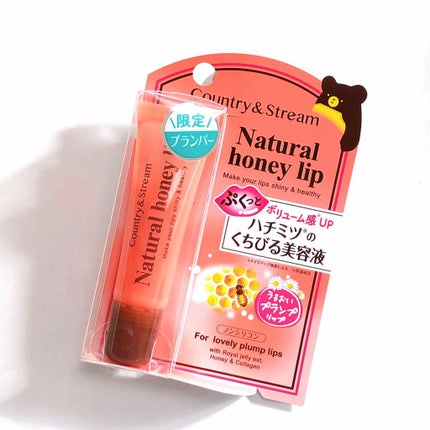ハニーフルリップ もも色ボリューム/カントリー&ストリーム/リップ美容液を使ったクチコミ(1枚目)