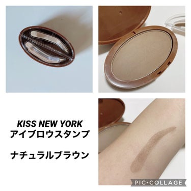 アイブロウスタンプ/KISS NEW YORK/その他アイブロウを使ったクチコミ（1枚目）