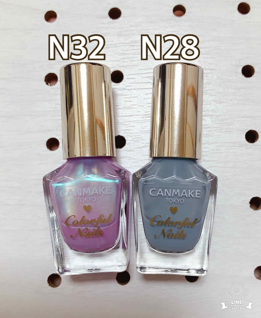 カラフルネイルズ/キャンメイク/マニキュアを使ったクチコミ（2枚目）