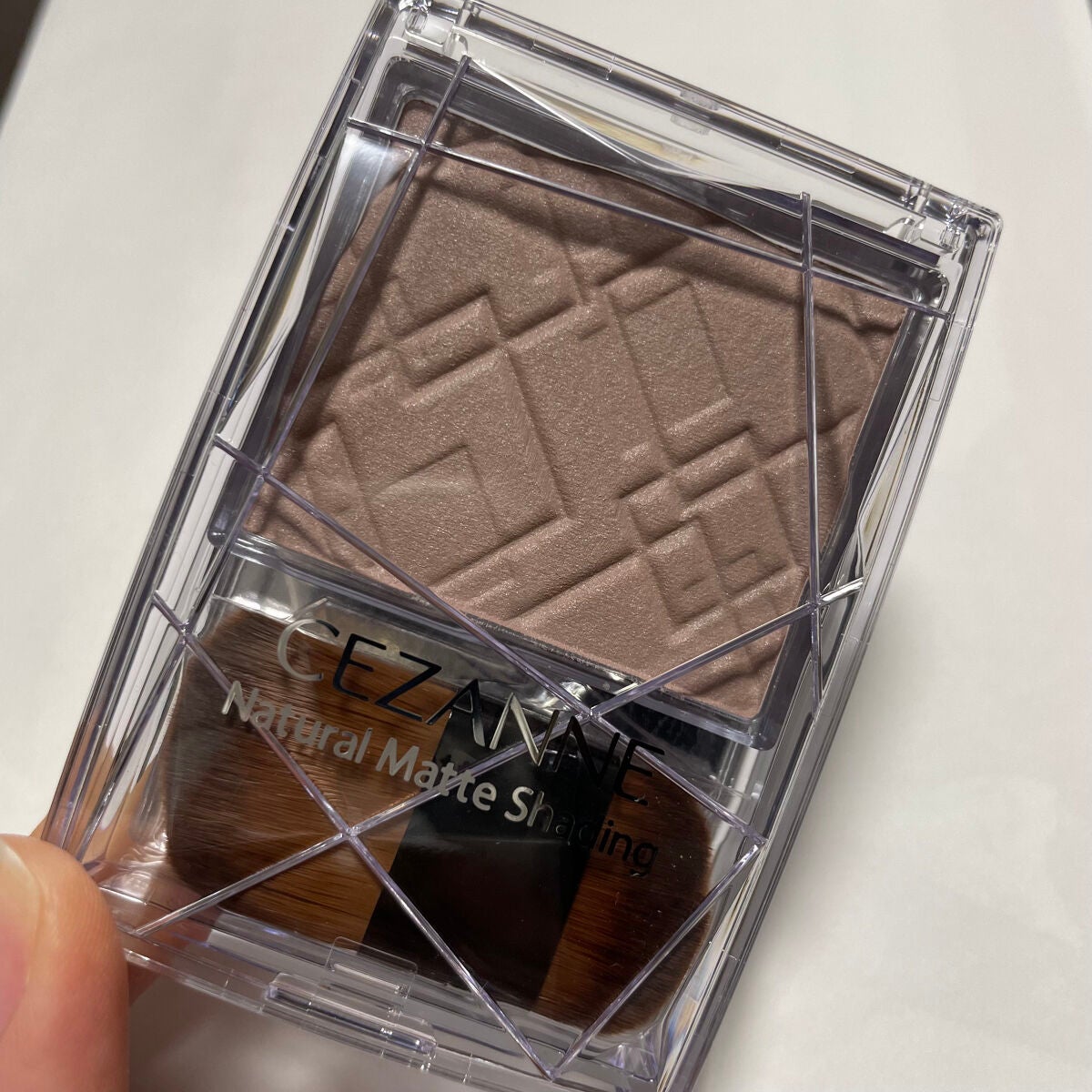 ナチュラルマットシェーディング/CEZANNE/シェーディングを使ったクチコミ(1枚目)