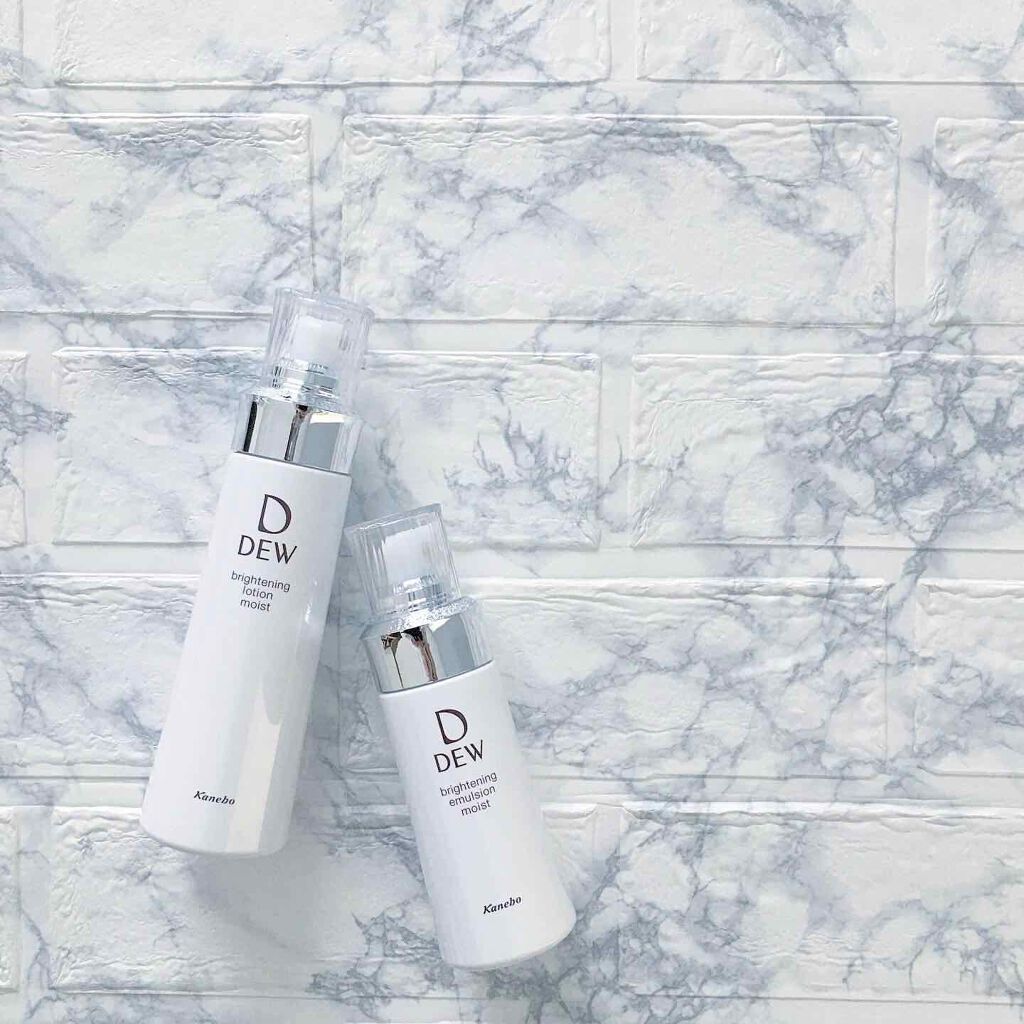 ブライトニングエマルジョン しっとり/DEW/乳液を使ったクチコミ（1枚目）