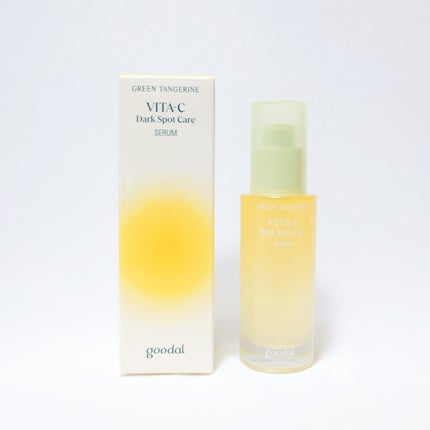 グリーンタンジェリン ビタC ダークスポットケアセラム/goodal/美容液を使ったクチコミ(1枚目)