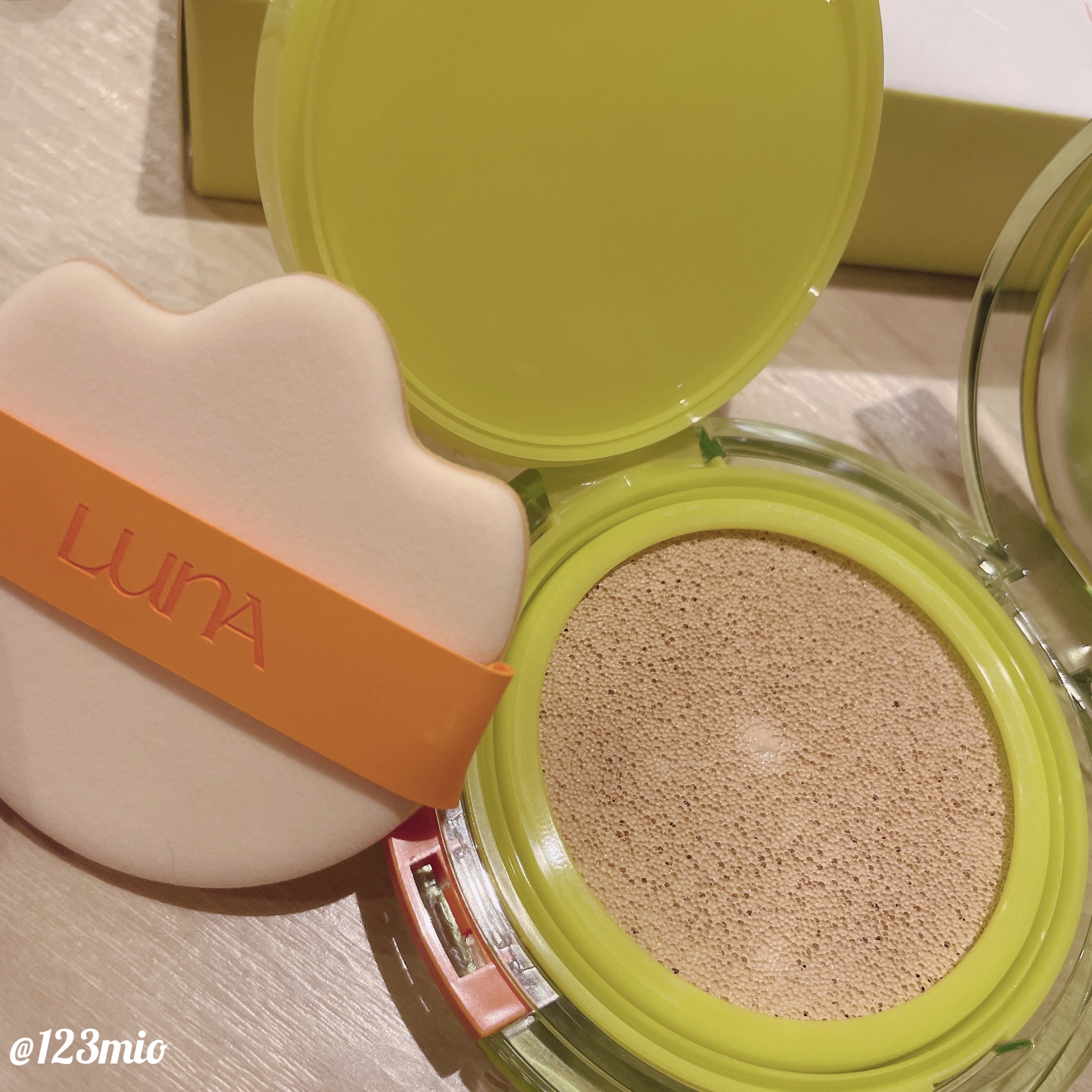 LUNA コンフィーライトクッションのクチコミ「LUNA
COMFY LIGHT CUSHION

02

好きなYouTuberさんがおすす.....」（2枚目）